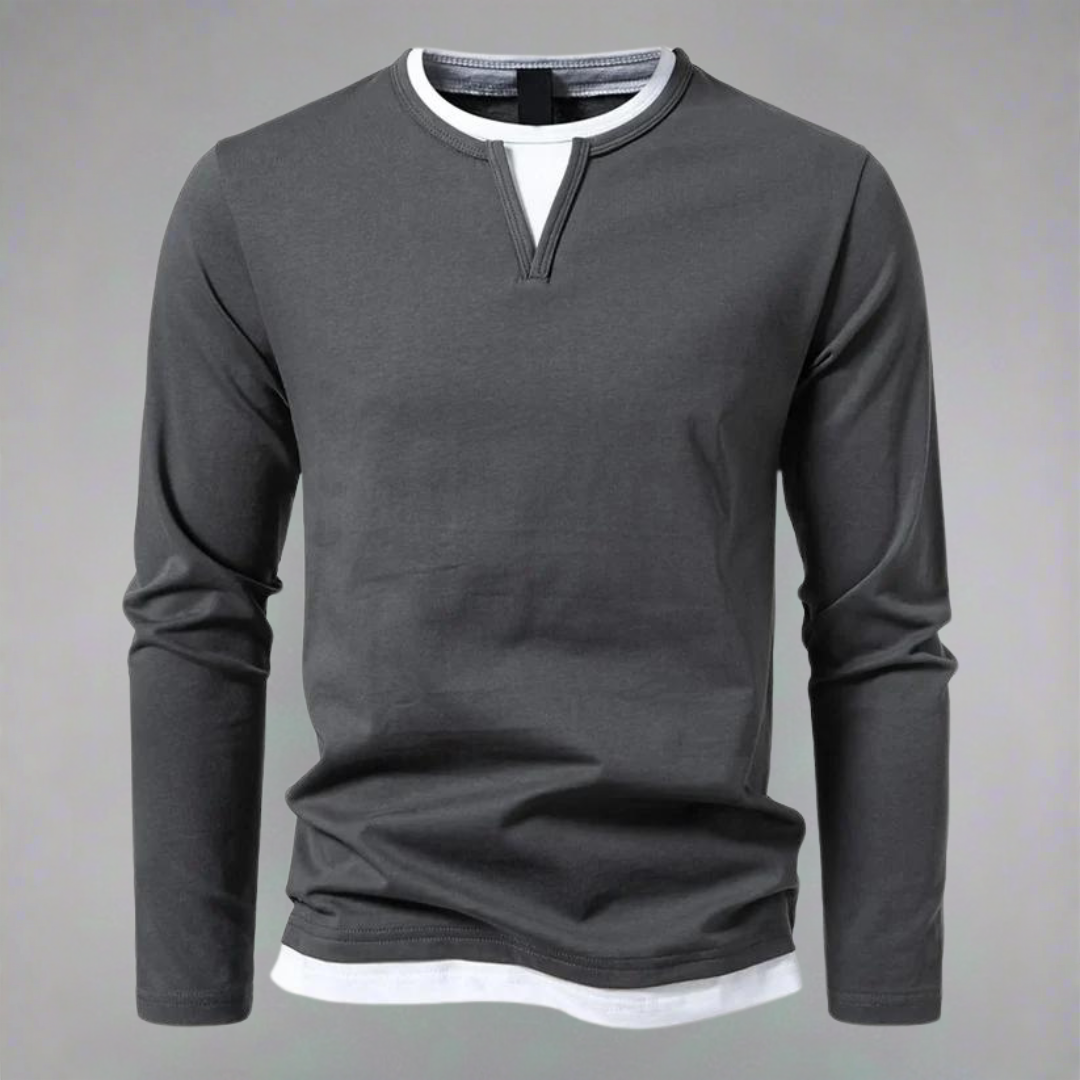 Noah™ - Casual V-Notch Shirt