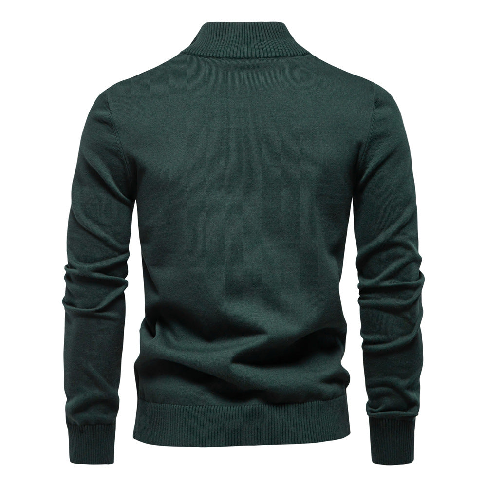 Marcus™ - Striped Quarter-Zip Sweater