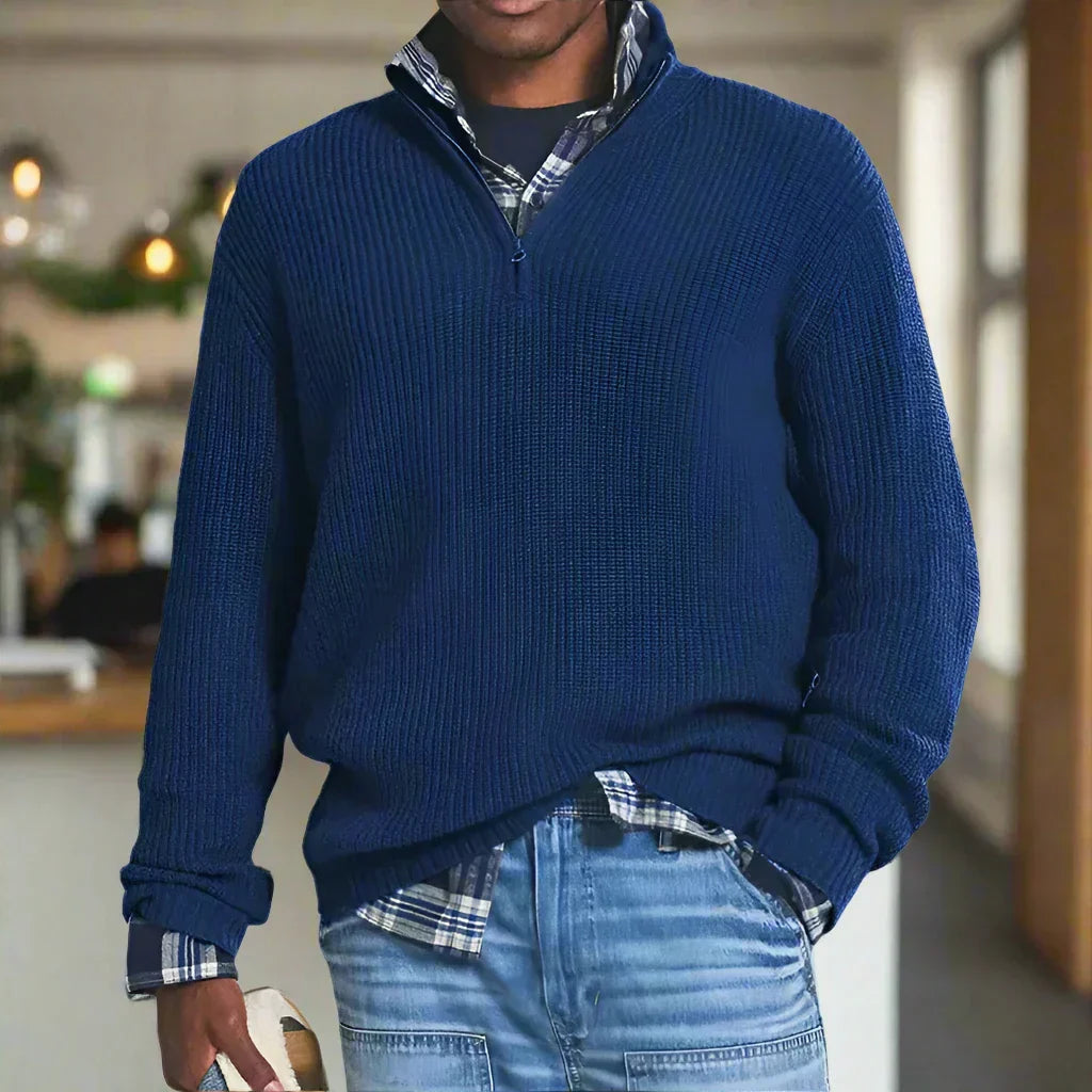 James™ - Classic Quarter-Zip Sweater