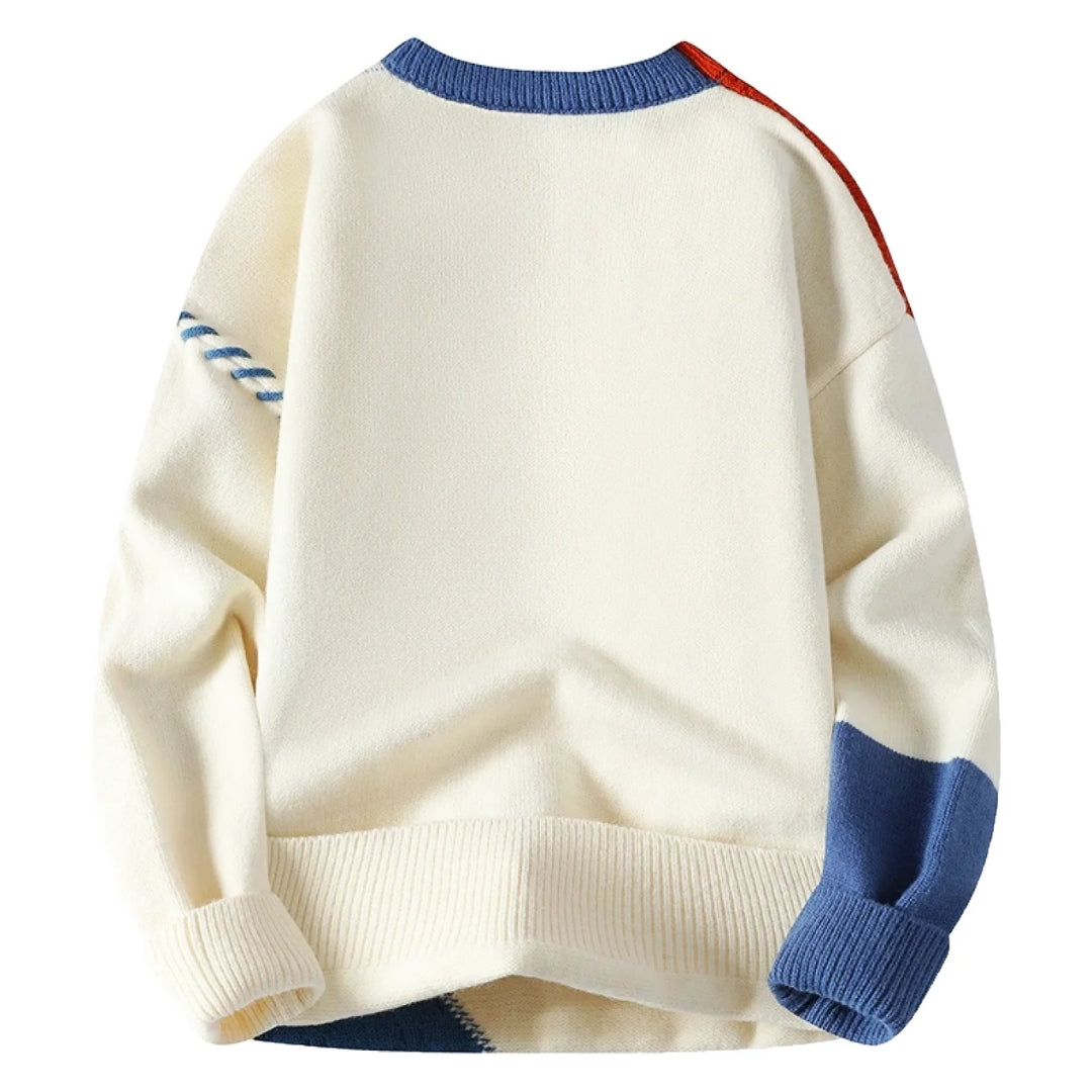 Charlie™ - Retro Patch Sweater