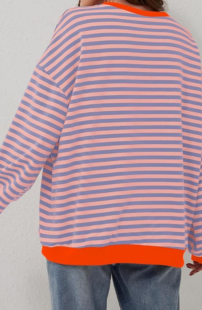 Emily™ - Striped Oversized Sweater