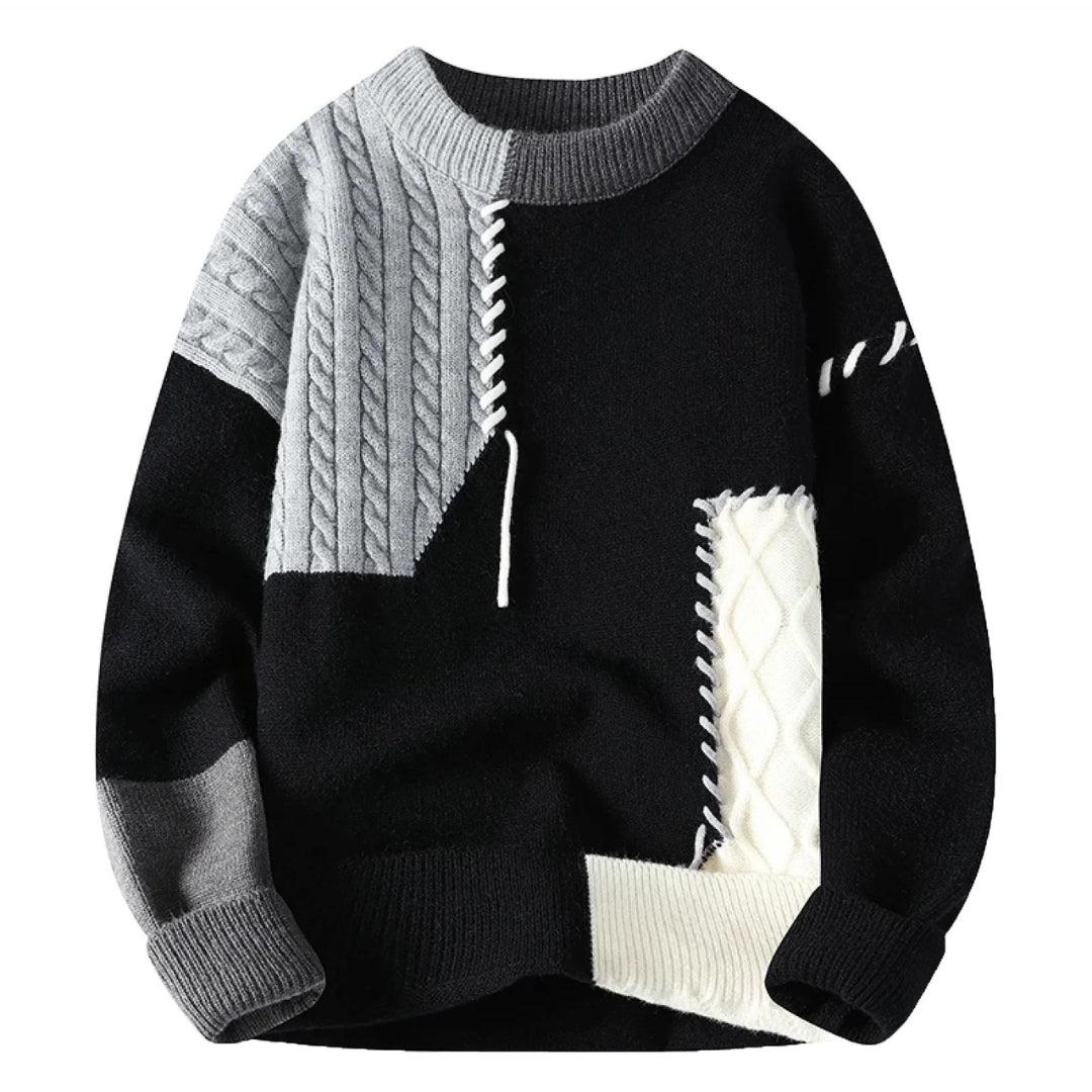 Charlie™ - Retro Patch Sweater