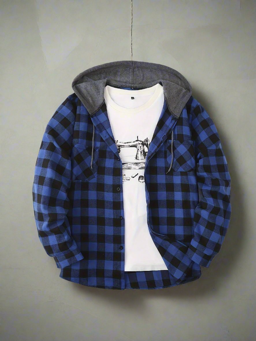 Hudson™ - Classic Hooded Flannel