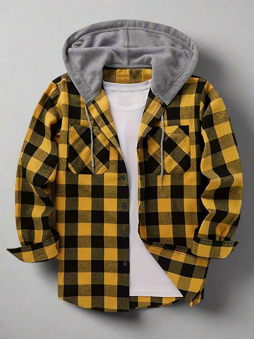 Hudson™ - Classic Hooded Flannel