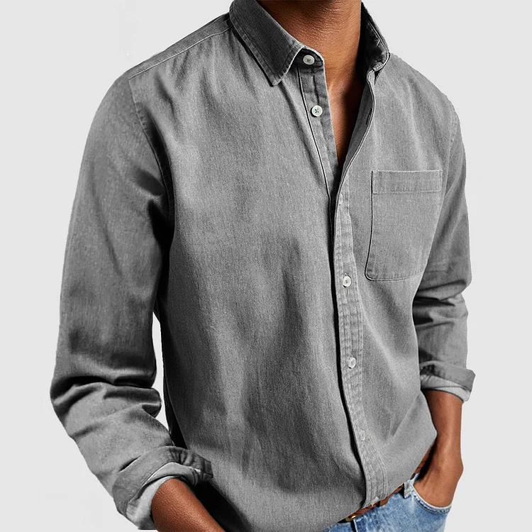 Aiden™ - Essential Denim Shirt