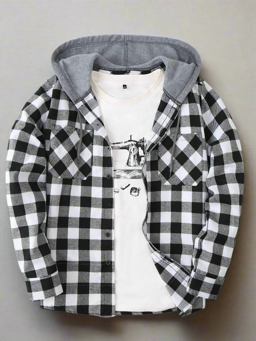 Hudson™ - Classic Hooded Flannel