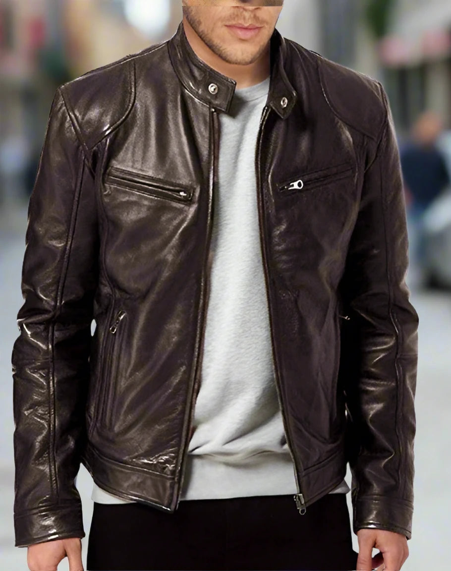 Calvin™ - Leather Jacket