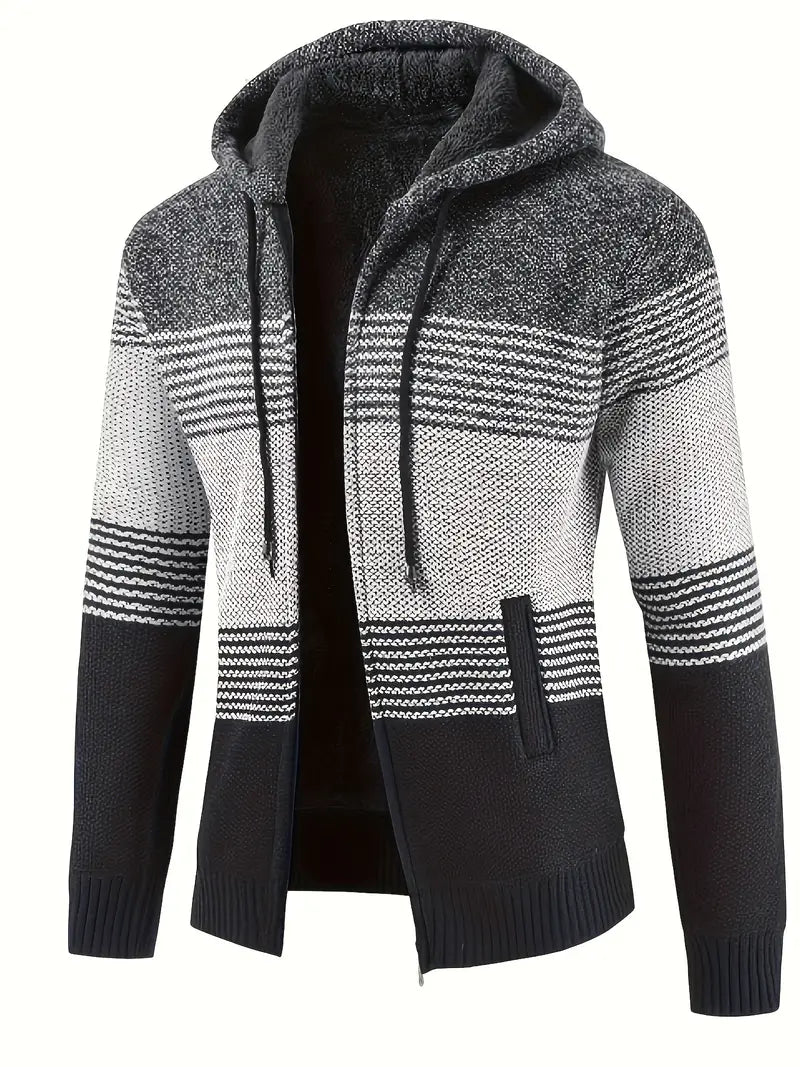 Finn™ - Cozy Knit Hooded Jacket