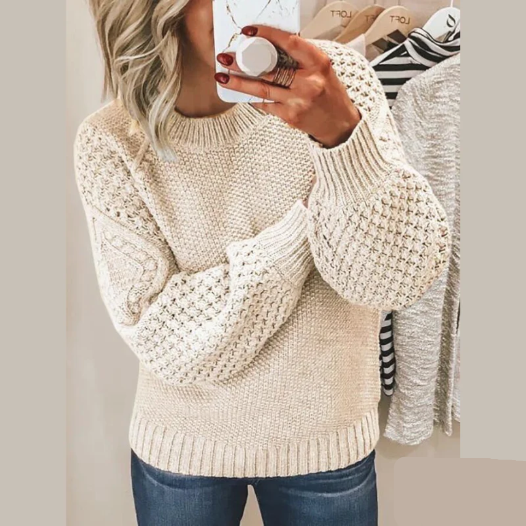 Ava™ - Cozy Knit Sweater