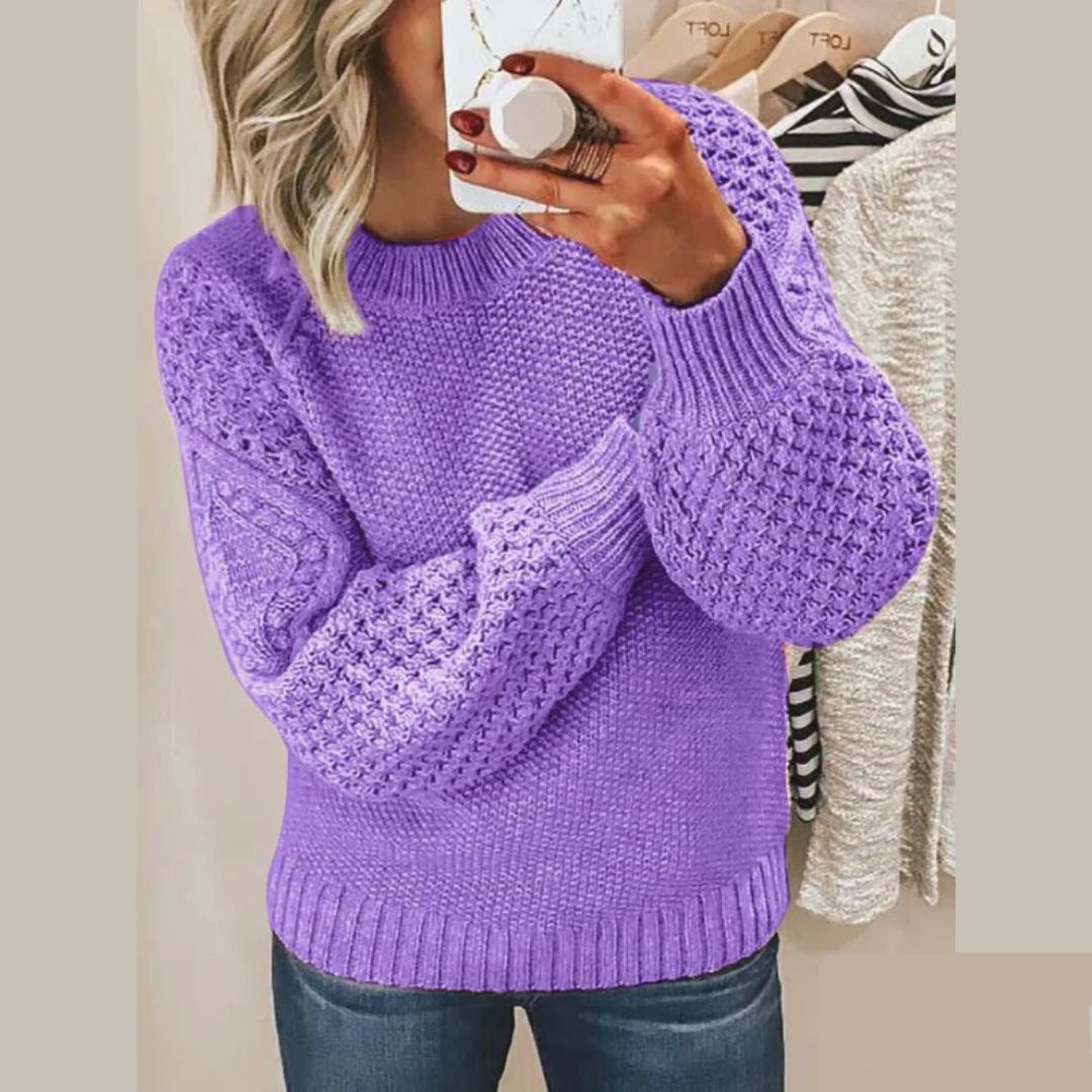 Ava™ - Cozy Knit Sweater