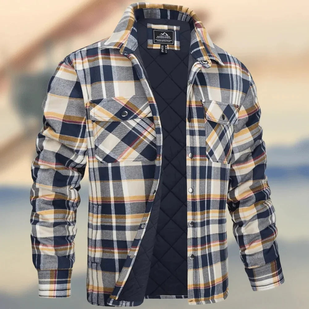 Colton™ - Cozy Plaid Jacket