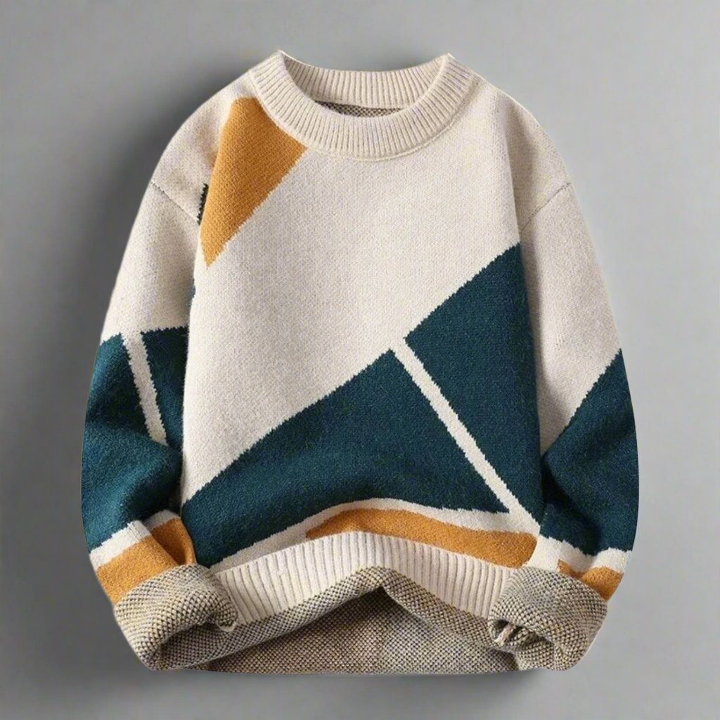 Nico™ - Urban Patchwork Sweater