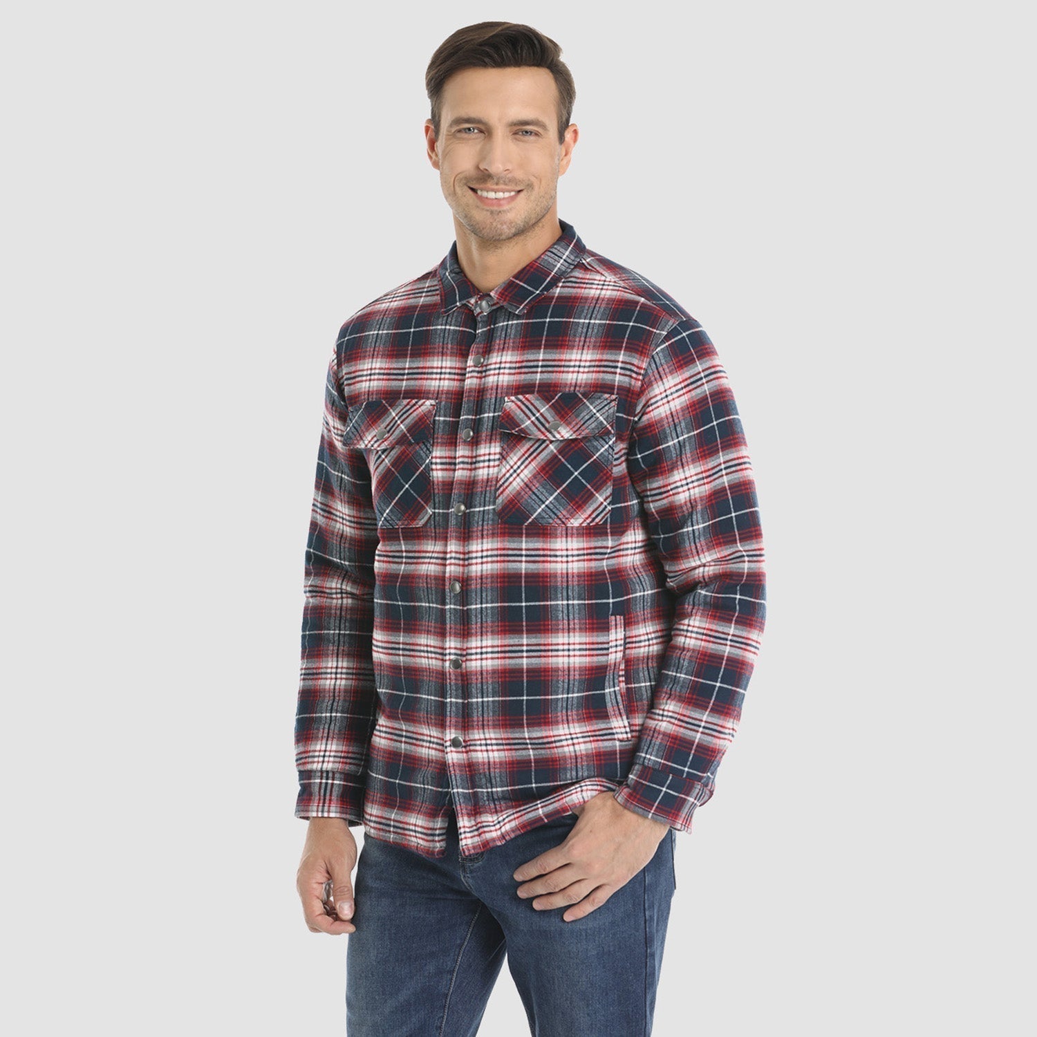 Ethan™ - Classic Plaid Jacket