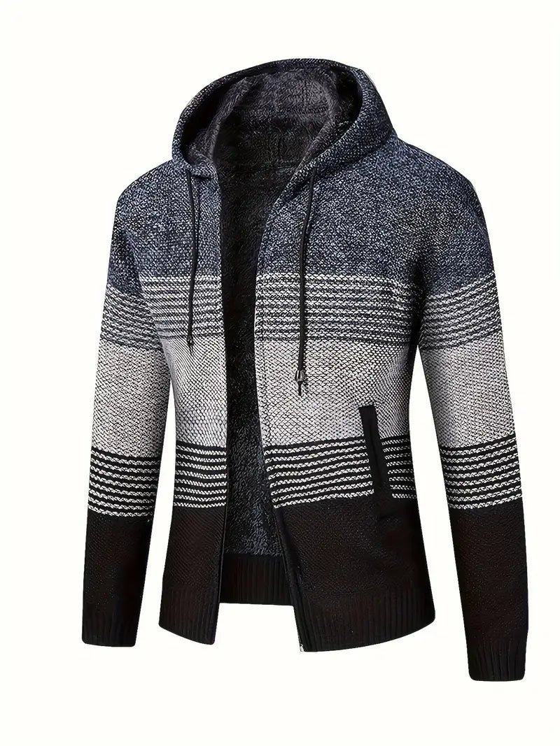 Finn™ - Cozy Knit Hooded Jacket