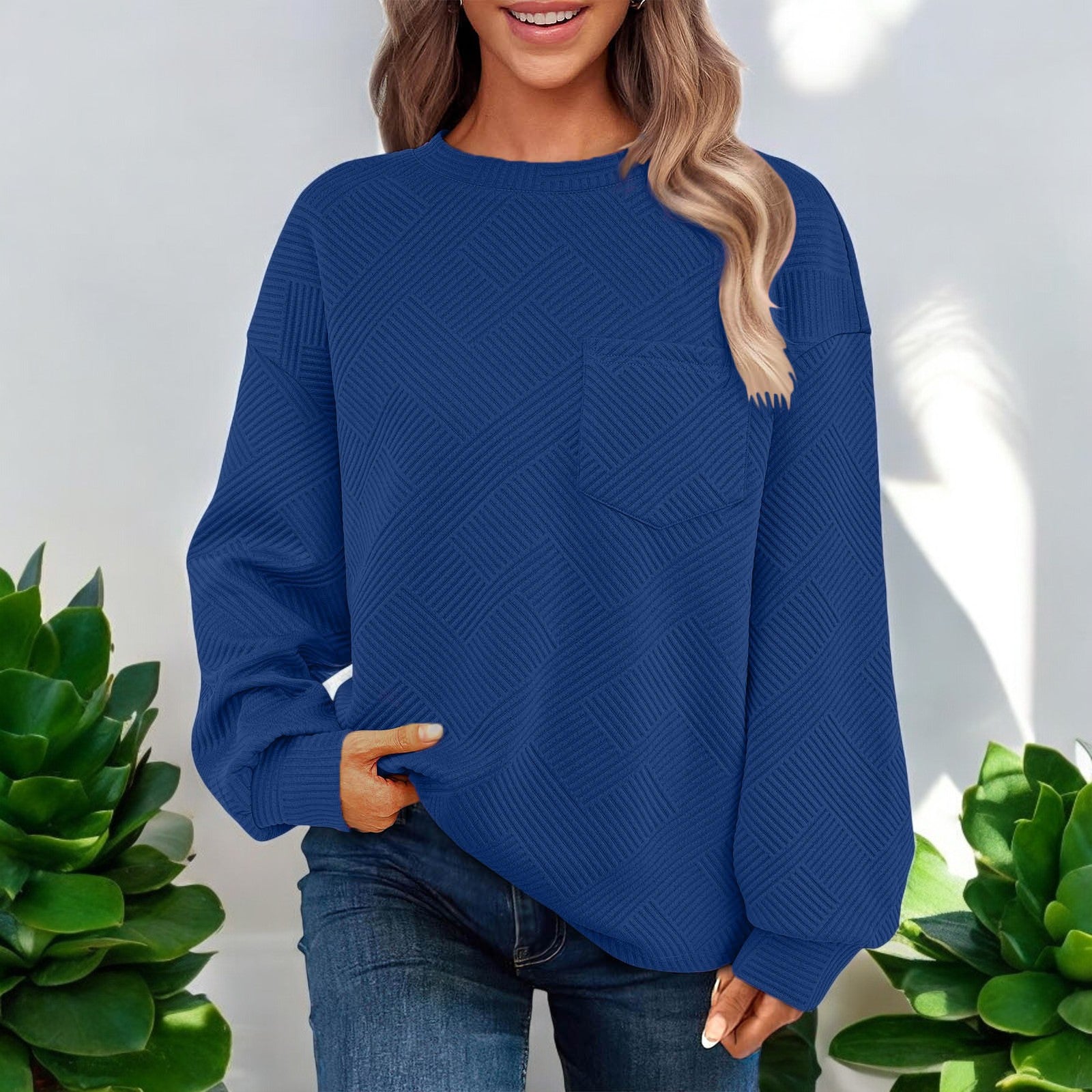 Lila™ - Soft Chevron Pullover