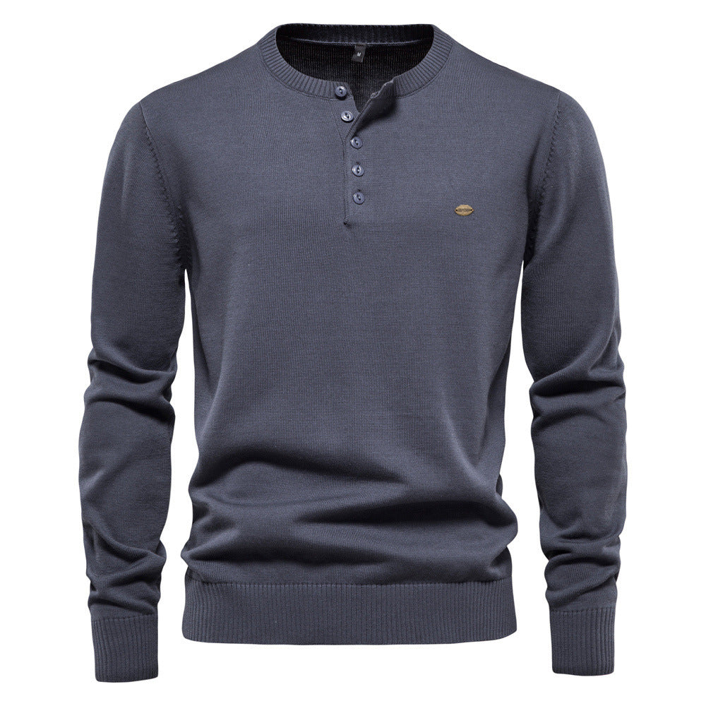 Simon™ - Modern Henley Pullover