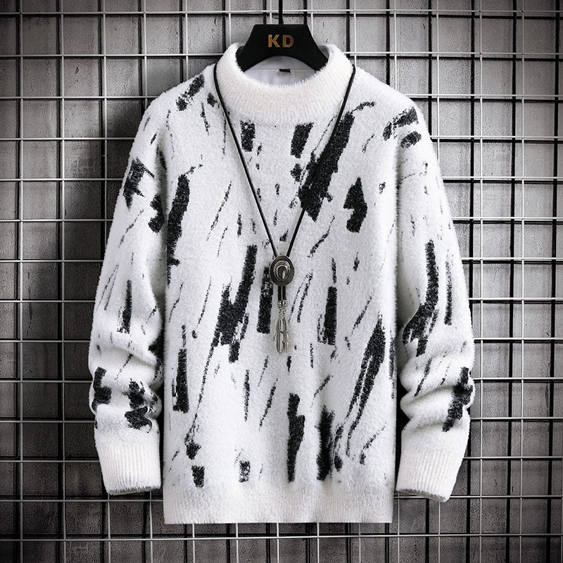 Enzo™ - Artistic Knit Pullover