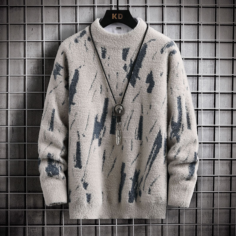 Enzo™ - Artistic Knit Pullover