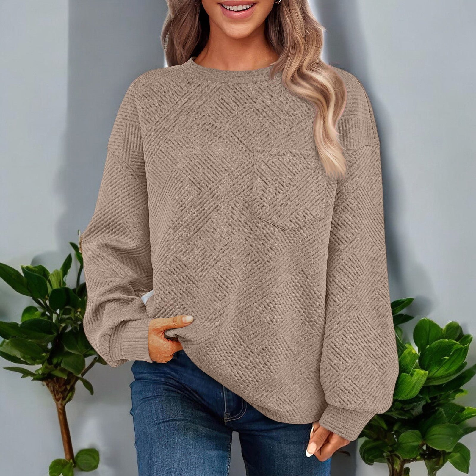 Lila™ - Soft Chevron Pullover