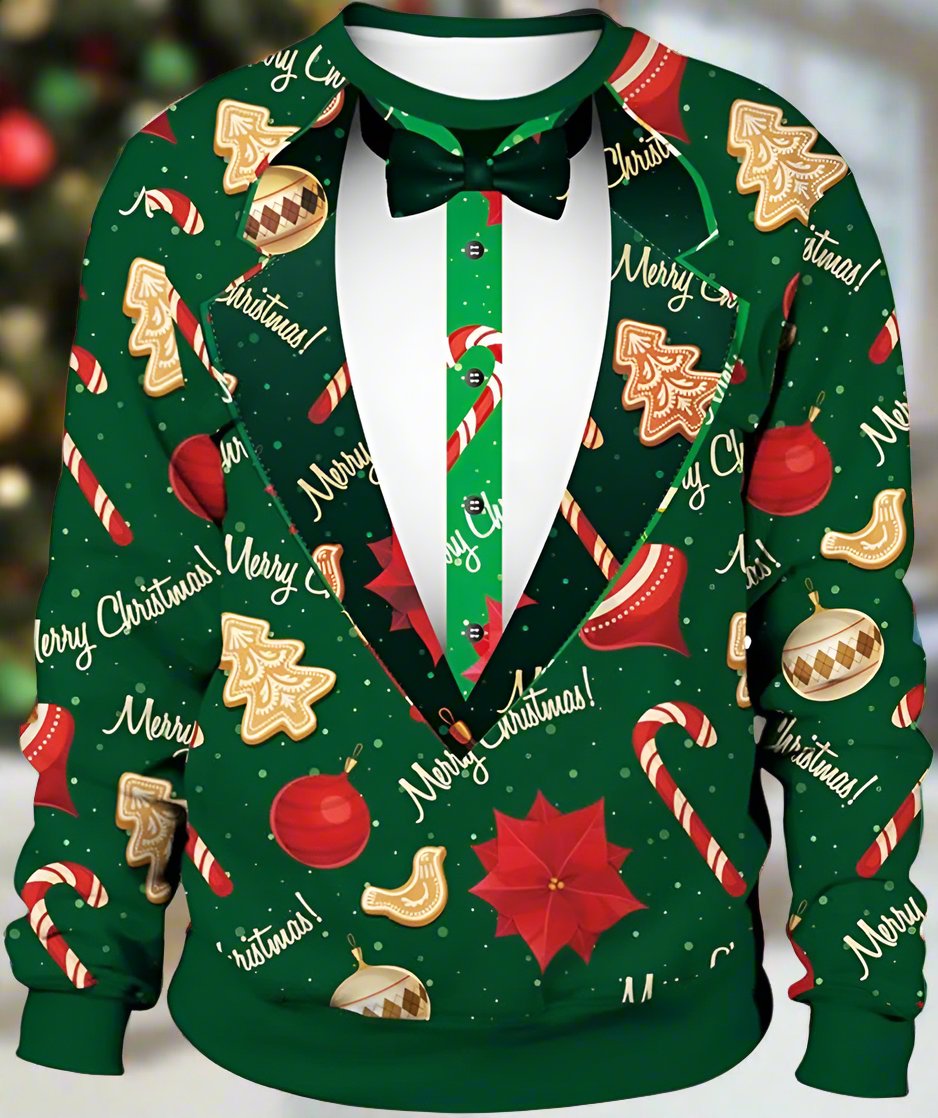 Ginger™ - Christmas Tux Sweater