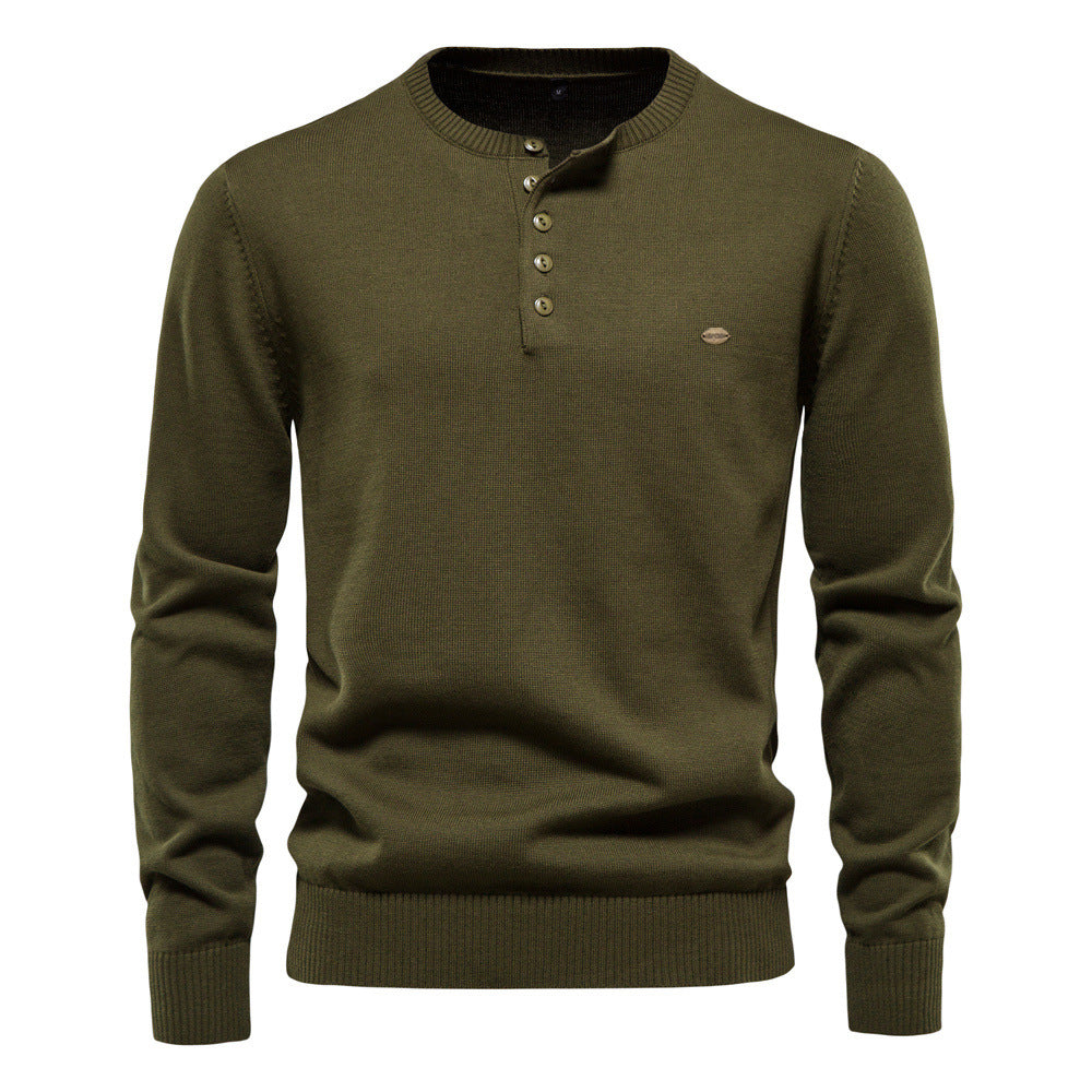 Simon™ - Modern Henley Pullover