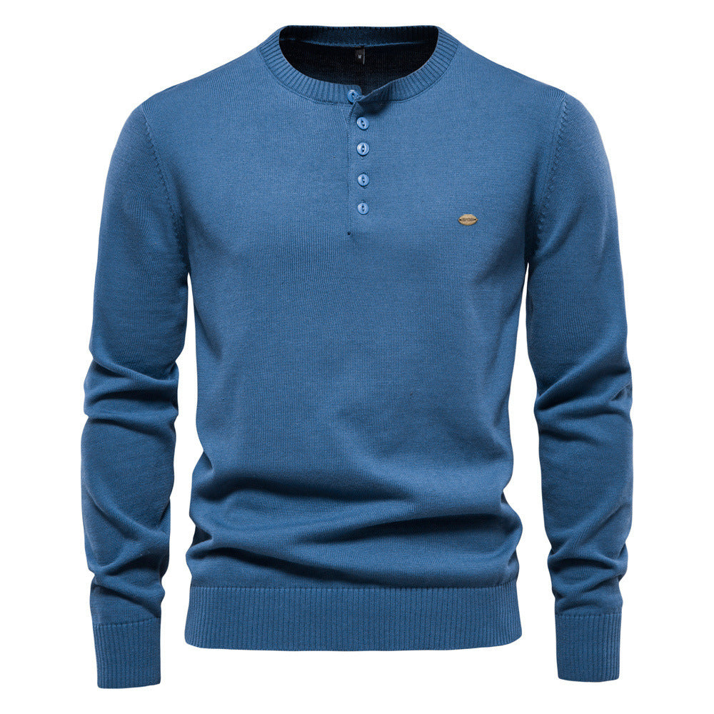 Simon™ - Modern Henley Pullover