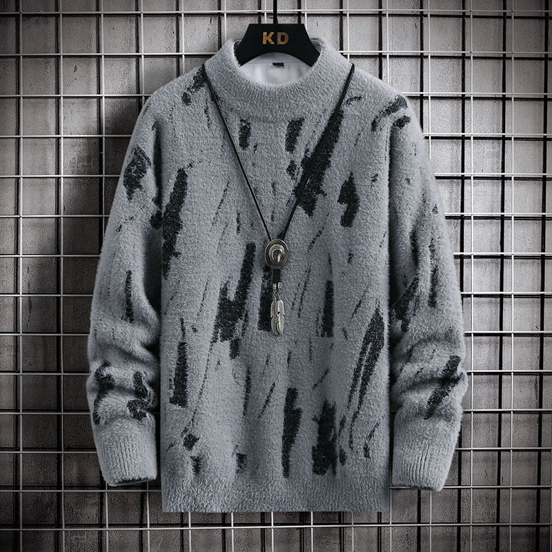 Enzo™ - Artistic Knit Pullover