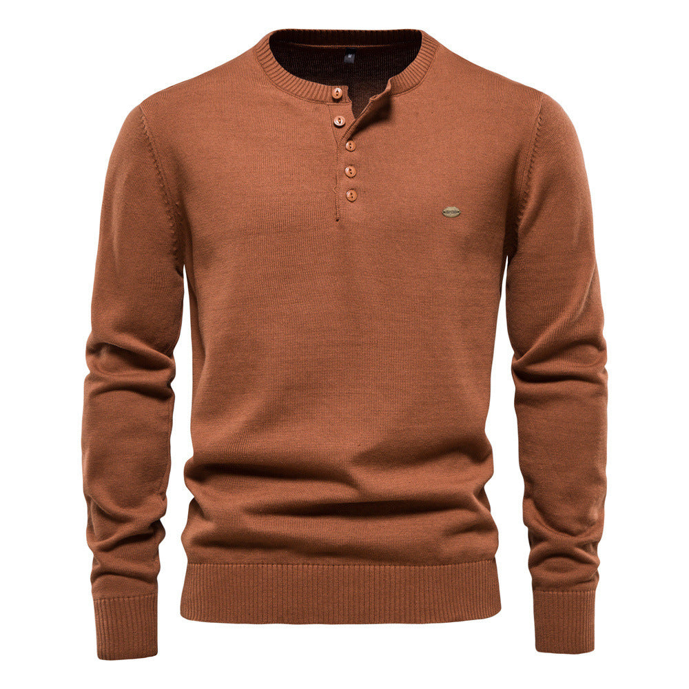 Simon™ - Modern Henley Pullover