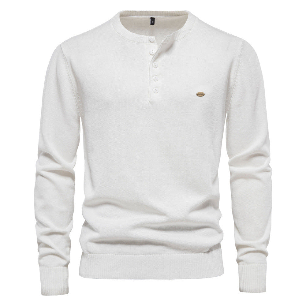 Simon™ - Modern Henley Pullover