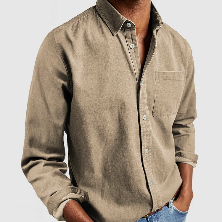 Aiden™ - Essential Denim Shirt