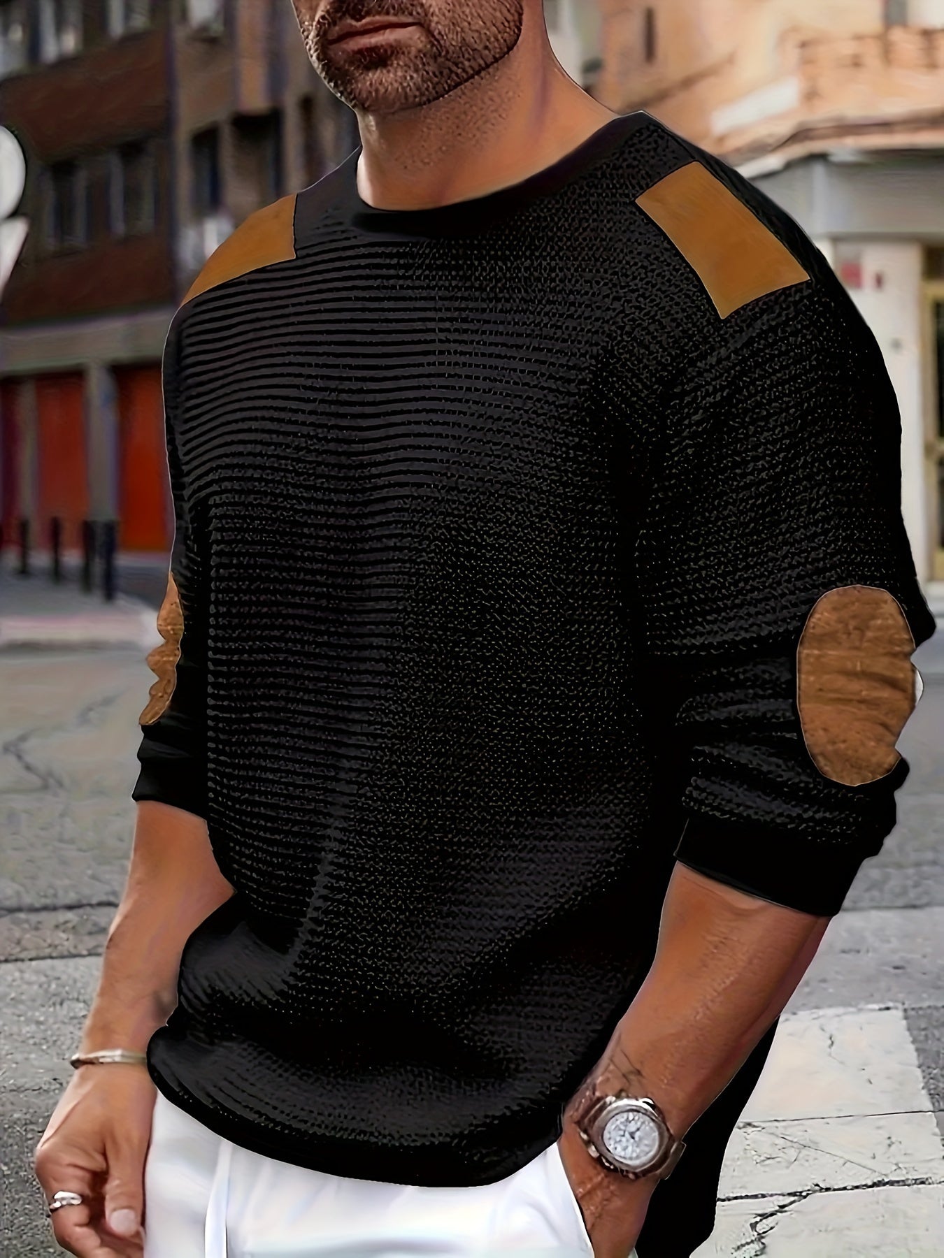 Asher™ - Heritage Patch Sweater