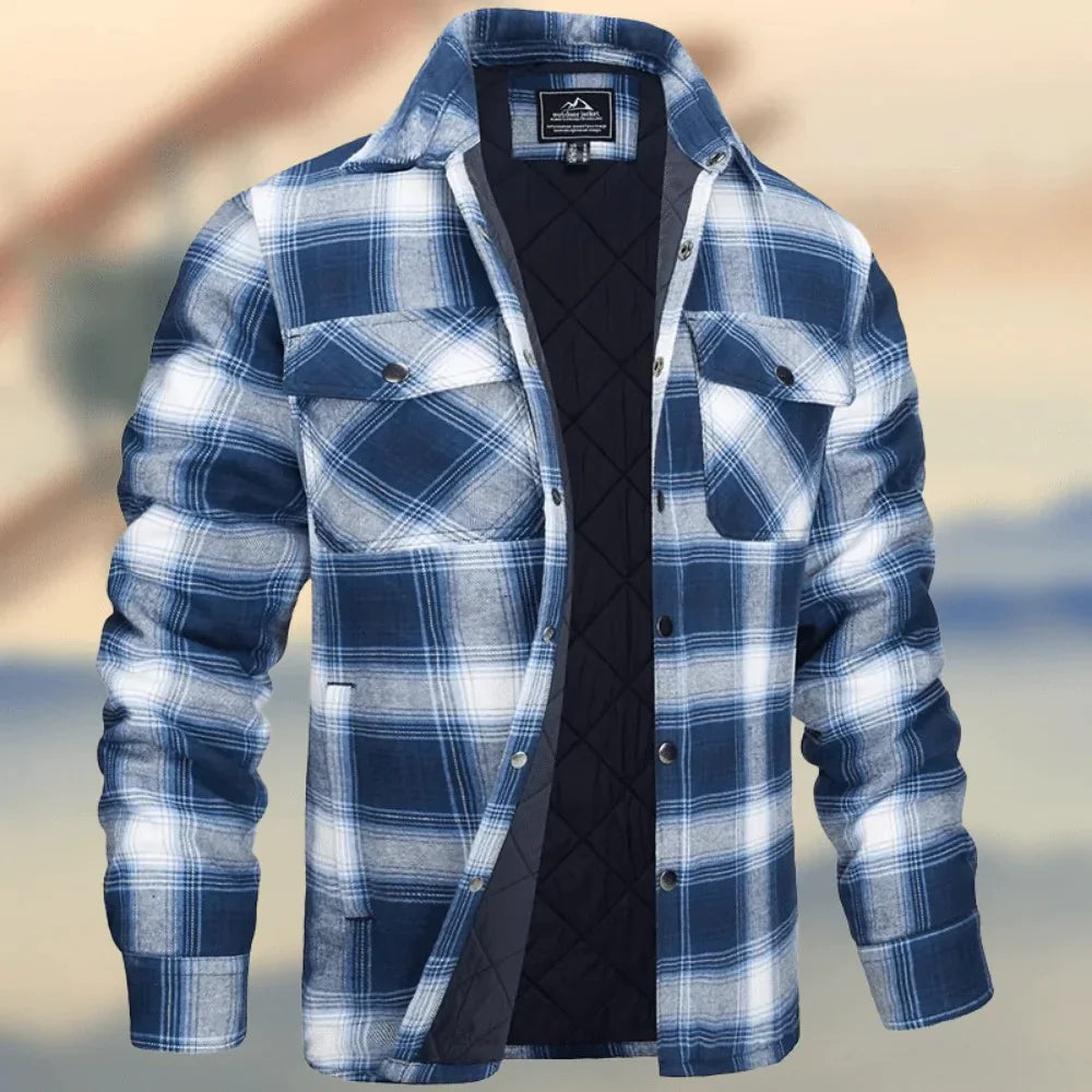 Colton™ - Cozy Plaid Jacket