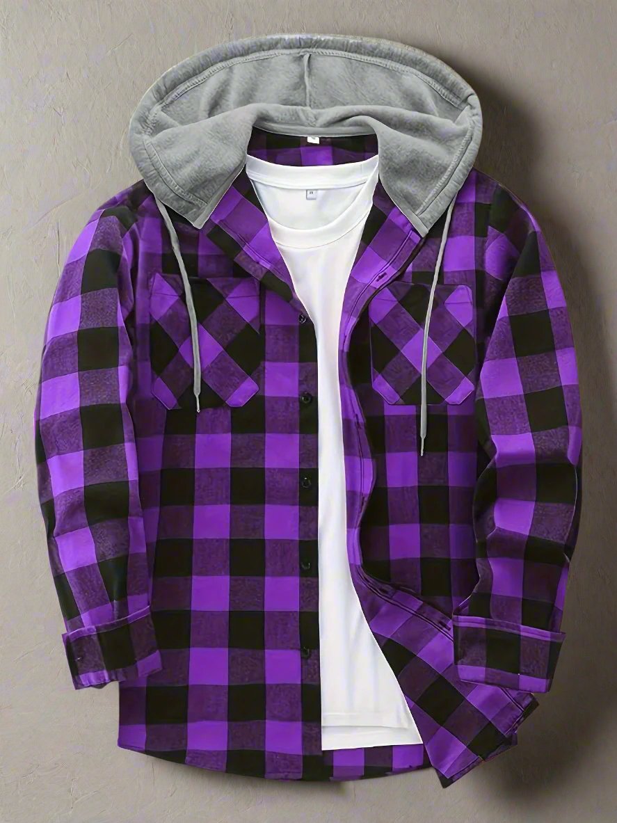 Hudson™ - Classic Hooded Flannel