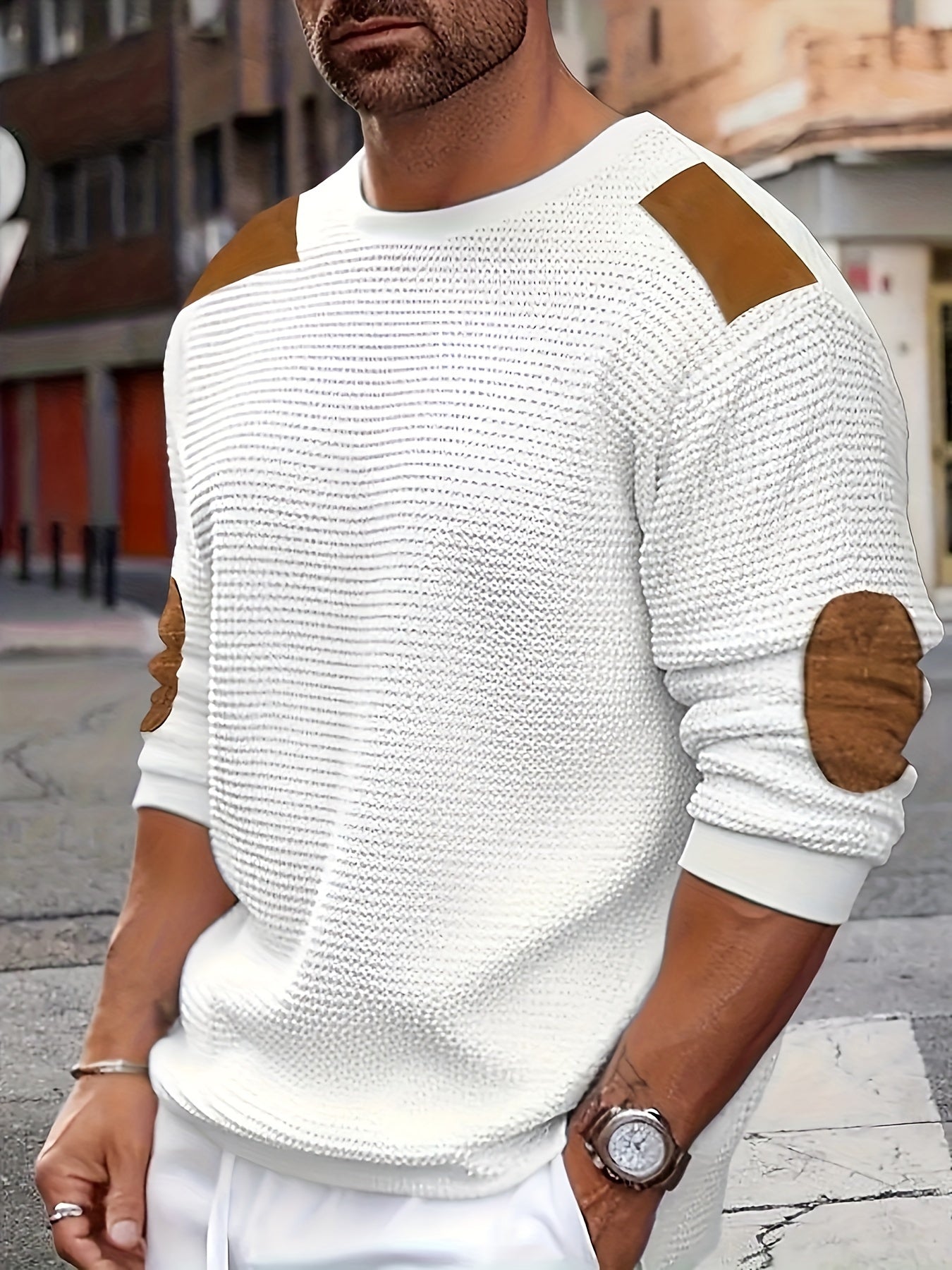 Asher™ - Heritage Patch Sweater