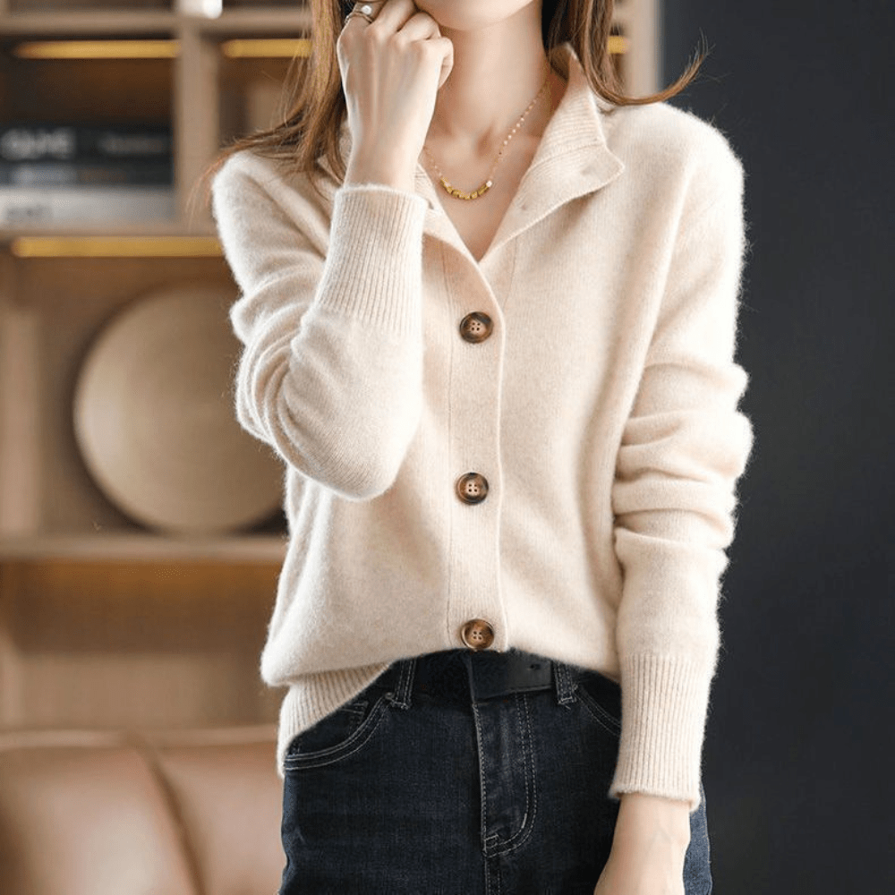 Amelia™ - Classic Comfort Cardigan