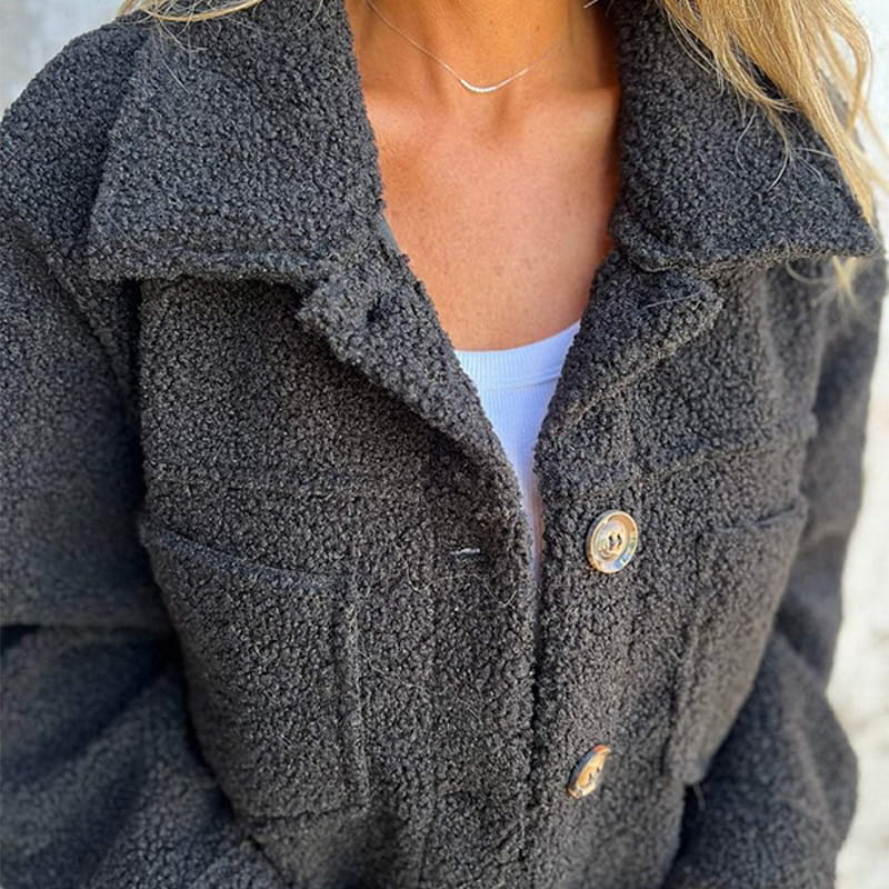 Emma™ - Cozy Button-Up Jacket