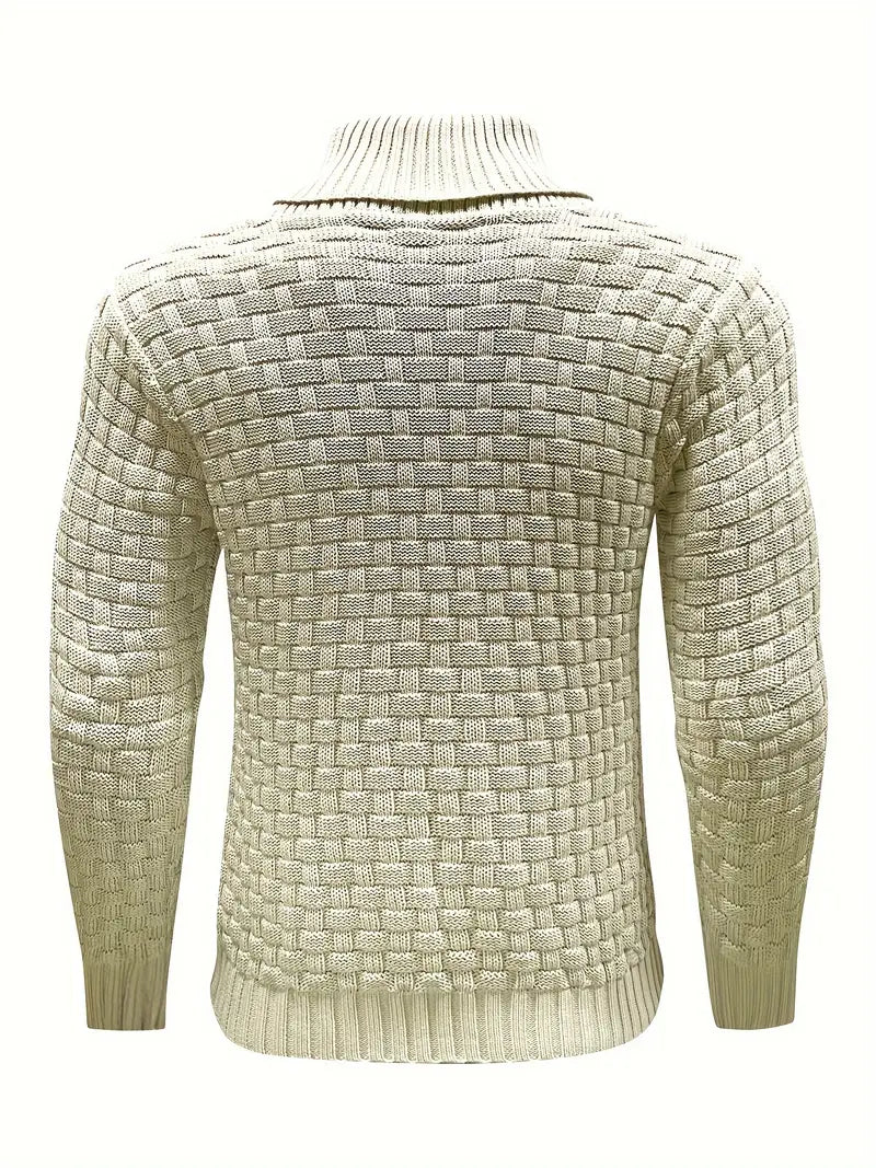 Dylan™ - Woven Button-Up Sweater