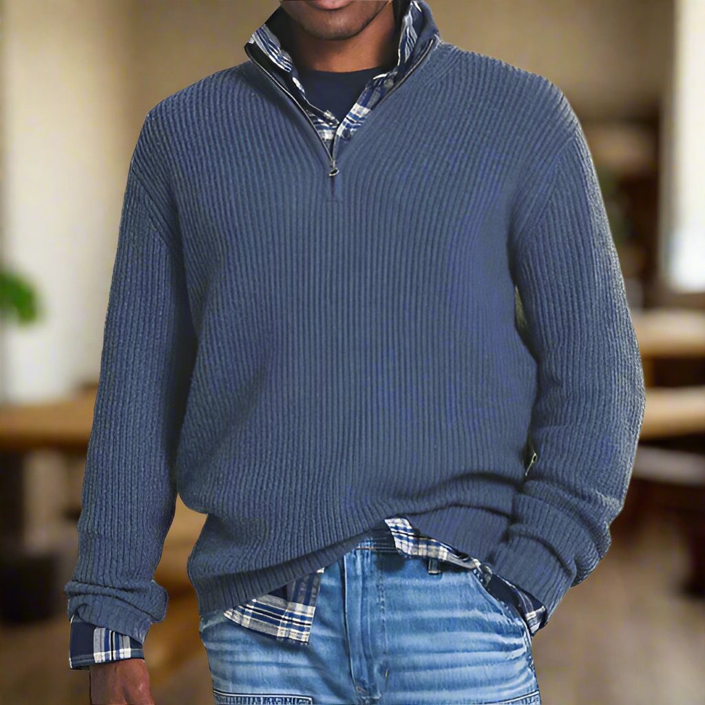 James™ - Classic Quarter-Zip Sweater